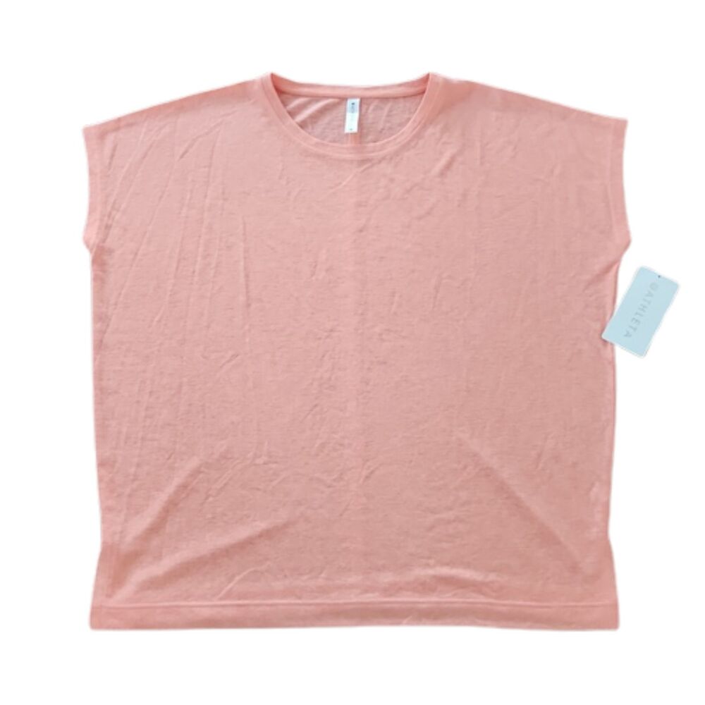 NWT Athleta Release Tee, Island Coral, Size M - Picture 5 of 11